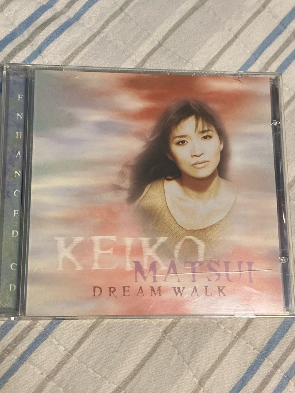 Keiko Matsui Dream Walk CD - Pink and Peach Artwork